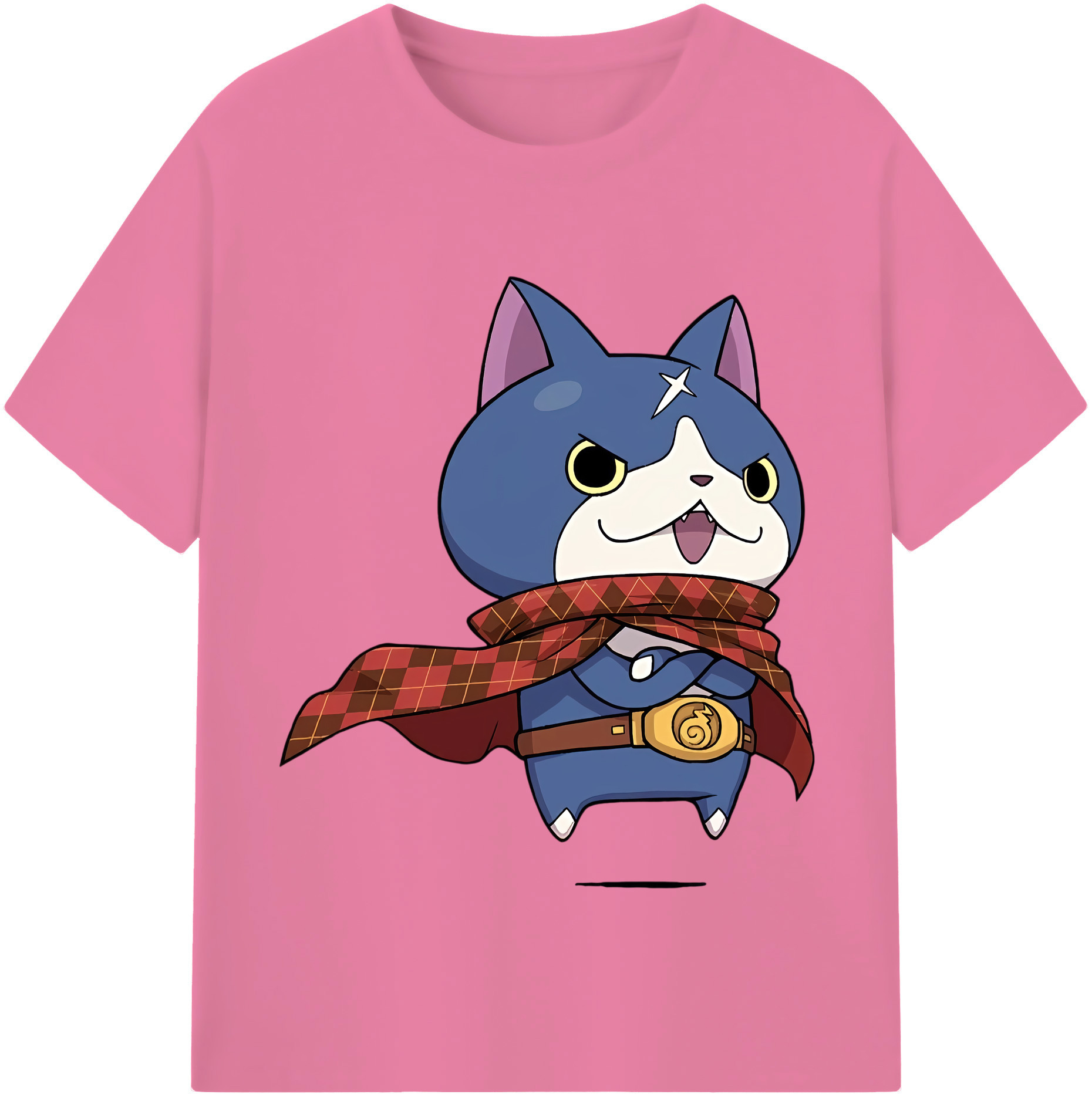 （画像用） 妖怪ウォッチ Yo-kai Watch 綿100％半袖Tシャツ（フロントプリント）